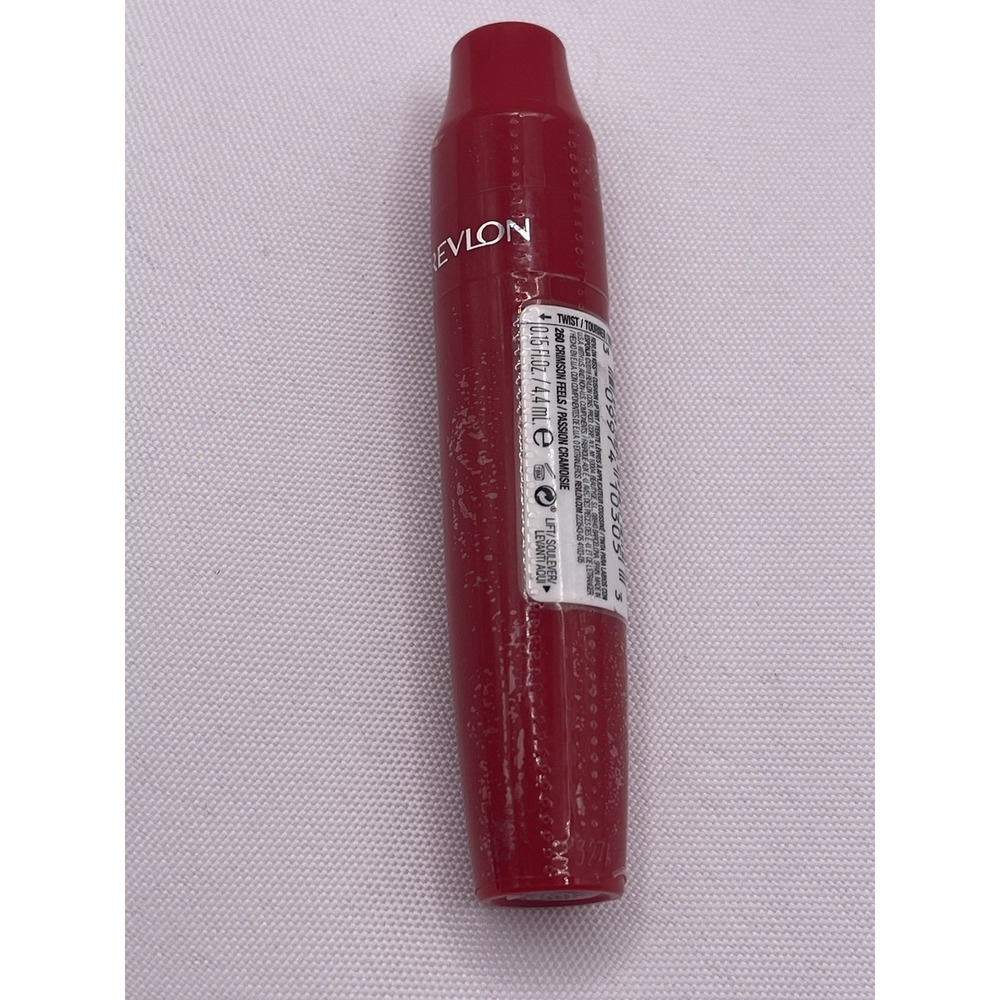 REVLON KISS CUSHION LIP TINT 260 CRIMSON FEELS 0.15oz EA SEALED